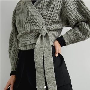 Zara | Sweaters | Zara Tied Wrap Cardigan | Poshmark
